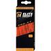 Elite Hockey PRO-X7 Wide Molded Tip Cotton Hockey Skate Laces (Color Size Choice) Orange 108