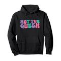 Hot Tub Queen Damen Whirlpools Retro Vintage gewellt groovig Pullover Hoodie