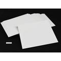 Pieces Of Thin Square Alumina Ceramic - .020 (.5Mm) Thick X 4 X 4 - Alumina - Fully Fired Ceramic Substrate (3 Pieces)