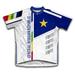 Central African Republic ScudoPro Short Sleeve Cycling Jersey for Women - Size M