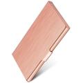 Business Card Holder for Men Women, Pocket Business Card Case Slim Business Card Wallet Business Card Holders Name Card Holder,Stainless Steel