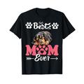 Best Mom Black and Tan Coonhound Dog Ever; Frauen lieben Mutter T-Shirt