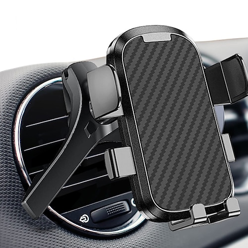Starfire Universal Car Gravity Phone Holder Air Vent Hook Clip per iPhone Xiaomi Samsung Supporto per cellulare in staffa di supporto per montaggio su auto