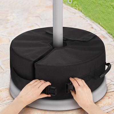 Beach Sunshade Umbrella Weight Sand Bags Parasol Base Tent Stand Holders