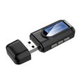 usb bluetooth 5.0 trasmettitore audio ricevitore display lcd 3.5mm aux rca adattatore wireless stereo dongle per pc tv cuffie per auto