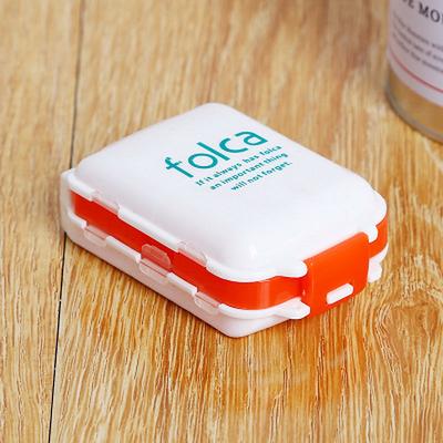 Travel Pill Box / Case Plastic / ABSPC Luggage Accessory / Convenient Word / Phrase