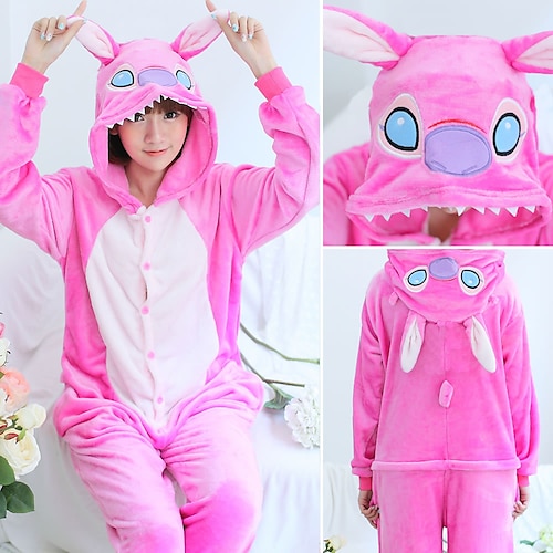 Karnevalskostüm 2026 Tier Schwein Elefant Karneval Kigurumi-Pyjamas Ausgefallene Kostüme Onesie-Kostüm Warm Lustiges Kostüm Bequem Erwachsene Unisex Männer und Frauen Halloween Karneval Party Image