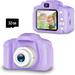 Digital Cameras Kids Camera Upgrade Kids Selfie Camera Christmas Birthday Gifts for Boys HD Digital Video Cameras for Toddler Portable Toy for little Boys with 32GB SD Card Purple