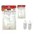 Family Maid 2 in. dia. x 7.5 in. Multipurpose Ketchup Bottle White & Red - 2 Piece - Pack of 96