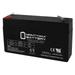 6V 1.3Ah SLA Replacement Battery for Dantona 612