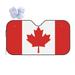 XMXY Car Sun Shade Windshield Canada Flag Automotive Front Window Sun Visor for Cars SUV Trucks Small Size