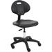 Deluxe Chrome & Firm Polyurethane Foam Chair 5 of Height Adjustment (16 -21 Seat Ht). 450 lb Capacity. for Automotive Lab Cleanroom Home