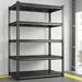 LLBIULife 72 H Garage Shelving Load 2000 Lbs Garage Shelves Heavy Duty Shelving 5-Tier Adjustable Garage Shelves Sturdy Metal Shelves for Garage Industrial Shelving 72 H x36