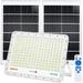 300W LED Solar Flood Lights 24000Lumens Street Flood Light Outdoor IP67 Waterproof with Remote Control Security Lighting for Yard Garden Gutter Swimming Pool Pathway Basketball Court Arena