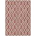 Addison Rugs Chantille ACN621 Burgundy 2 6 x 3 10 Indoor Outdoor Area Rug Easy Clean Machine Washable Non Shedding Bedroom Living Room Dining Room Kitchen Patio Rug