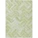 Addison Rugs Chantille ACN630 Green 5 x 7 6 Indoor Outdoor Area Rug Easy Clean Machine Washable Non Shedding Bedroom Living Room Dining Room Kitchen Patio Rug