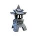 Buodes Gardening Supplies Patio Garden Outdoor Pagoda Garden Statue Solar Statue Garden Decoration Outdoor Garden Lantern Led Garden Lights With Simulated Pagoda