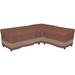 Ultimate Waterproof Patio Right-Facing Sectional Lounge Set Cover 104 Inch