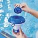 5 Inch Floating Tablet Chlorine Dispenser 3lbs Capacity Chemical Dispenser Swimming Pool Spa Floating Chlorine Dispenser