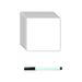 Dry Erase Stickers Magnetic Sticky Notes 12 Pcs Repeatedly The Whiteboard Circle Washable Decals Office