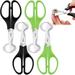 4 Quail Egg Scissors Stainless Steel Quail Egg Scissors Scissors Small Egg