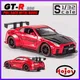 Maßstab 1/32 gtr r35 Metall Druckguss Legierung Spielzeug Autos Modelle Sound Trucks für Jungen