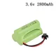 3 6 v Batterie 2800mah Ni-Mh Batterien 3 6 v Nimh Batterie Pilas 3 6 v Recargables batterie Pack Für