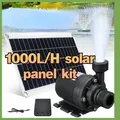 Solar panel 800l/h Panel Kit bürstenlose Wasserpumpen zelle Photovoltaik brunnen Pool Teich Solar