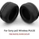 Ohr polster für Sony PS5 Playstation Puls 3D Wireless Headset Ersatz Ohr polster Weich schaum Ohr