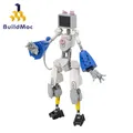 Build moc neko-robo Begleiter Mecha Katze Roboter Bausteine Set weibliche Roboter Kaninchen Mädchen