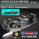 Bburago 1:24 limited edition w14 replik f1 automodell mit schaufenster helm mercedes formel 1