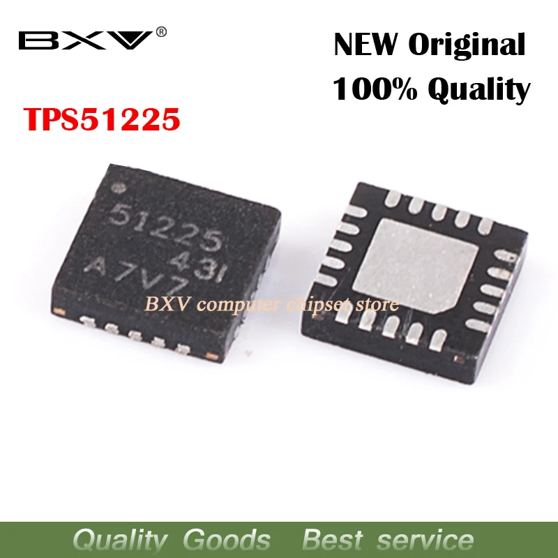 5 stücke tps51225 51225 tps51225rukr qfn neuer original laptop chip Image