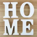 1 Pc 10cm Holz Buchstaben Alphabet Wort Brief Weiß Name Design Kunst Handwerk Stehend Hause DIY