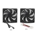 4Pin 3Pin 120mm PC Fan Ruhigen 12cm Lüfter Stille Computer CPU Kühler Fan 12V Bürstenlosen Kühler