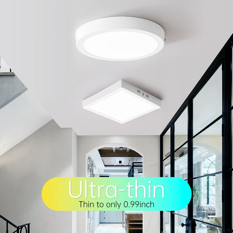 Moderne Led-Panel Decke Lichter 110-265V Led-deckenleuchte für Wohnzimmer Schlafzimmer Küche LED Beleuchtung Wohnkultur led-Panel Lampe