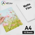 10 Blatt Kaltl amini folie a4 matte Hologramm papier folie DIY selbst klebende Glasscherben