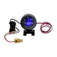 2 in 1 12V 24V Temperatura Moto + Voltmeter Volt Spannung Meter Runde LED Digital Auto Lkw Wasser