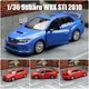 1/36 subaru impreza wrx sti rennwagen spielzeug modell für kinder rmz stadt druckguss fahrzeug