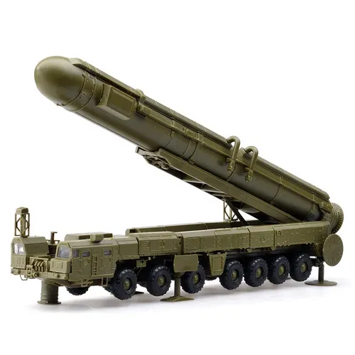 1/72 Russland RT-2PM Inter kontinental raketen start fahrzeug 4d Kunststoff Montage Puzzle Militär