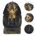 Ägyptischen Pharao Statue Figurine König Büste Skulptur Khufu Ofdecorationdecor Desktop Ornament