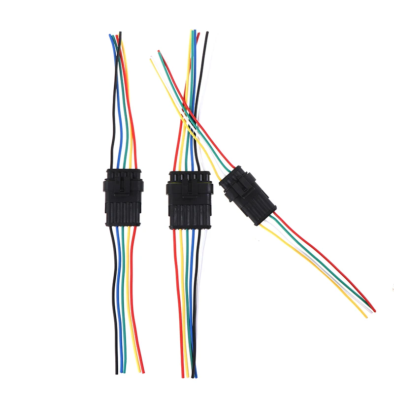 1/2/3/4/5/6 Pin Family Car Kabelbäume wasserdichte Stecker Kabelbäume Auto Stecker Stecker Stecker und Buchse Stecker Image