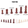 32 Stück Holz schachfiguren Turnier Staunton Holz schachfiguren Internat ionales Worts chach set
