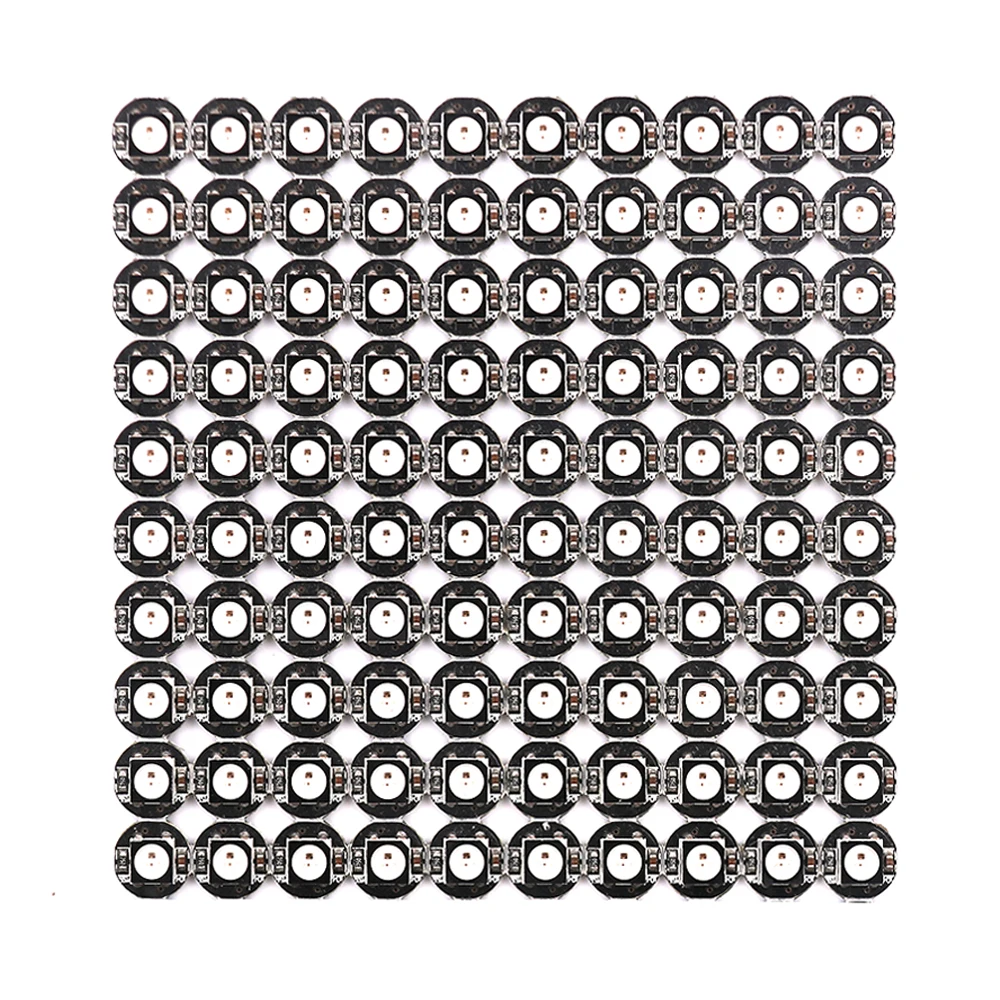 WS2812B SK6812 RGBW RGB Warme RGBNW WWA PCB LED Chip Pixel 5V 10mm PCB SMD 5050 RGB Chip für Streifen Licht DC5V Image