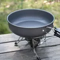 Outdoor Topf Camp picknick braten pan tragbare einzelnen kochgeschirr camping aluminium utensilien