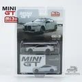 Mini gt mijo exclusives 1:64 m4 csl (g82) gefrorenes brooklyn metallic graues modell auto