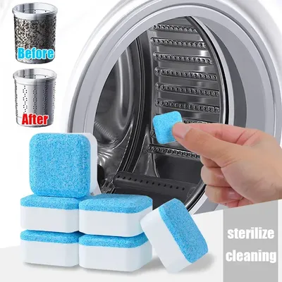 1 ~ 3 Stück Waschmaschinen reiniger Brause tabletten Tiefen reinigung entfernen Geruchs