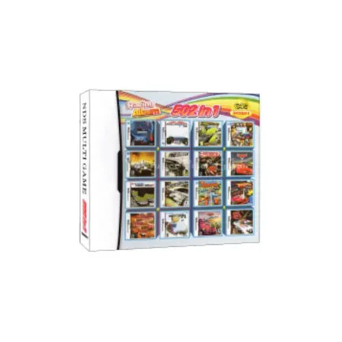 502 in 1 Compilation ds nds 3ds 3ds ndsl Spielkassetten-Kartenspiel (r4-Speicherkartenversion)
