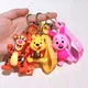 Süße Winnie the Pooh Tigger Puppe Schlüssel bund exquisite Bücher tasche Anhänger Auto Schlüssel