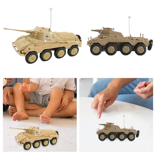 1/72 deutsche Panzer fahrzeuge Modell gepanzerte Panzer DIY Puzzle für Lernspiel