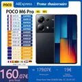 POCO M6 Pro 4G Smartphones NFC Helio G99-Ultra 120Hz Flow AMOLED 64MP Kamera 67W Aufladen